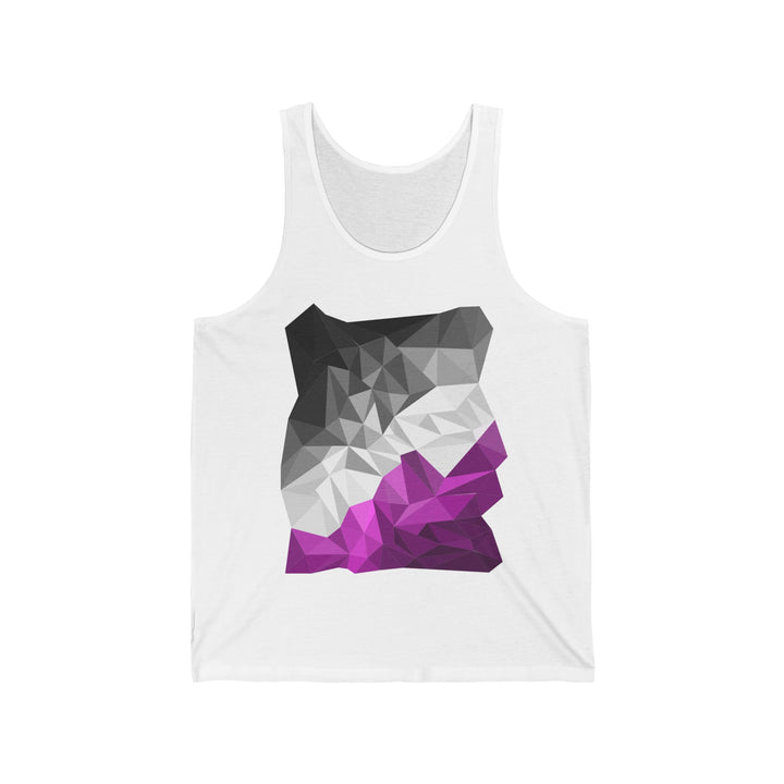 Asexual Tank Top - Abstract Ace Flag
