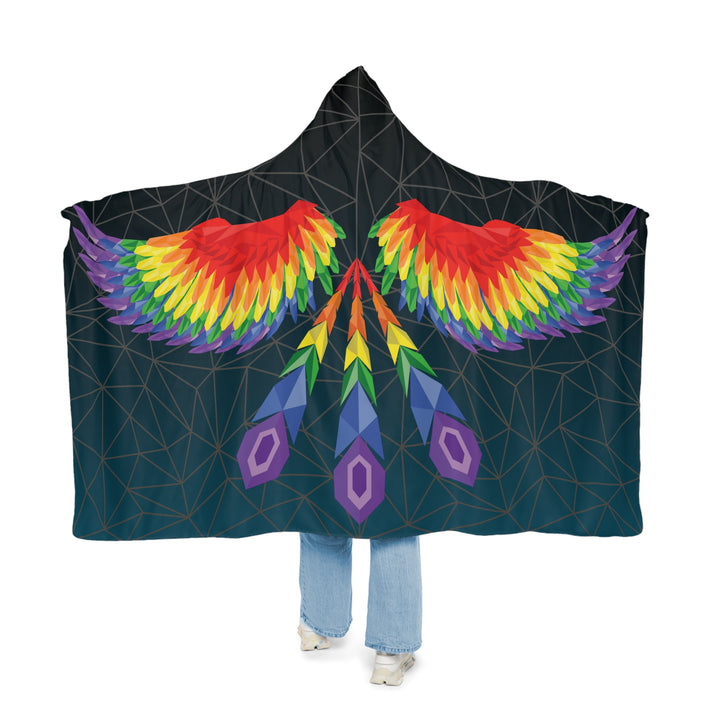 LGBTQ Blanket Hooded - Wings