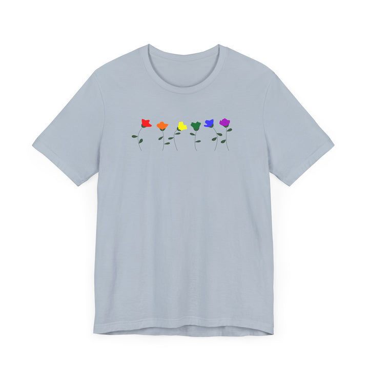 LGBTQ Pride Shirt - Simple Flowers