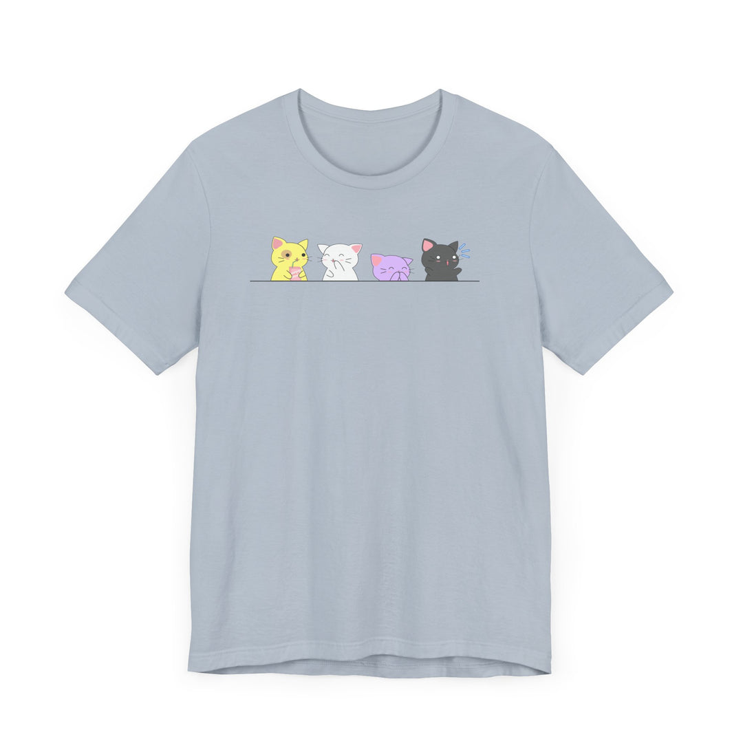 Nonbinary Shirt - Kawaii Cats