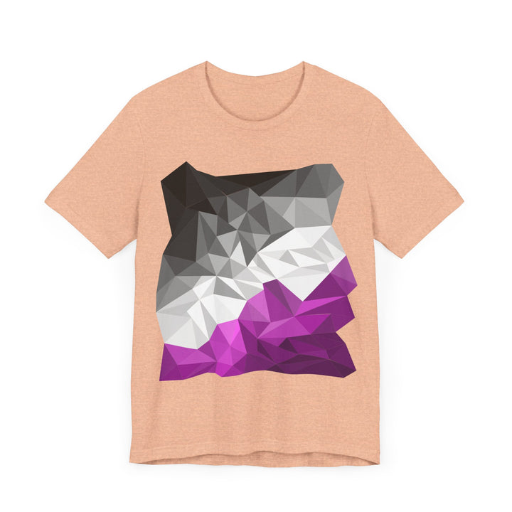 Asexual Shirt - Abstract Asexual Flag
