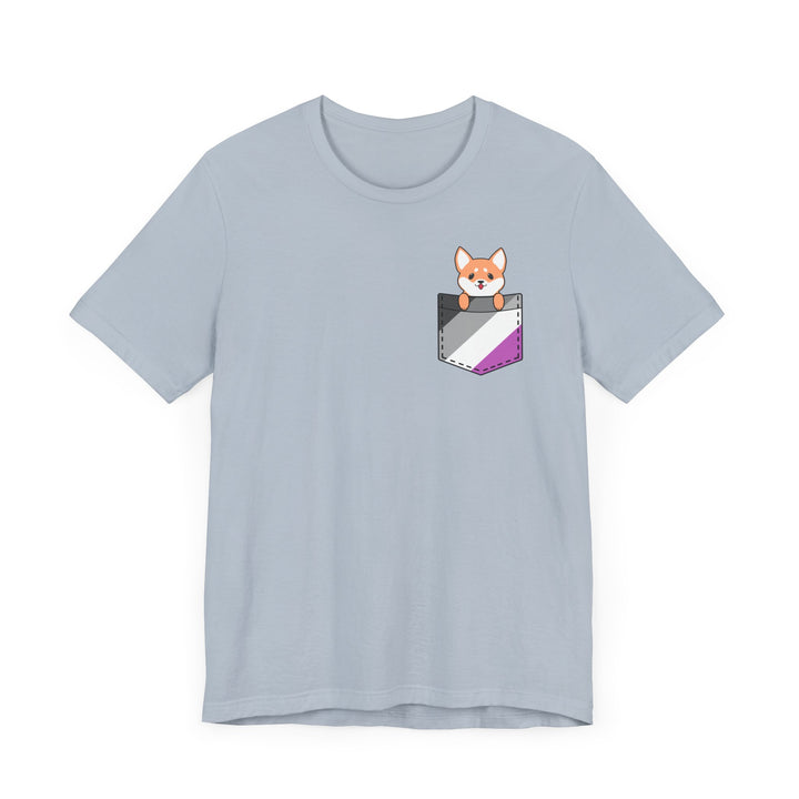 Asexual Shirt - Dog In Fake Pocket