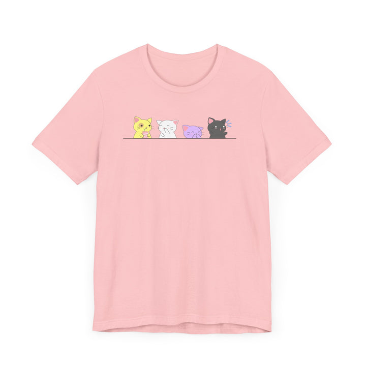 Nonbinary Shirt - Kawaii Cats