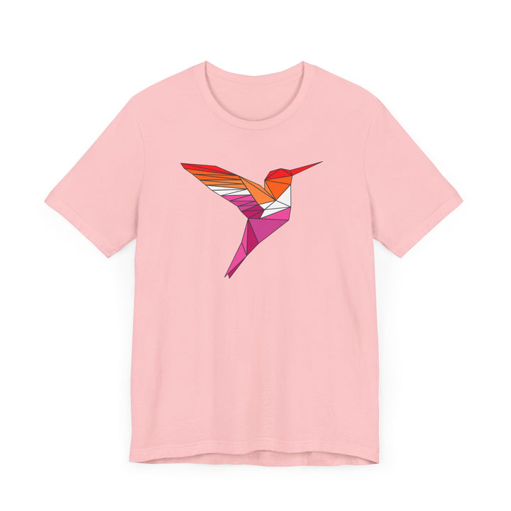 Lesbian Shirt - Polygon Hummingbird