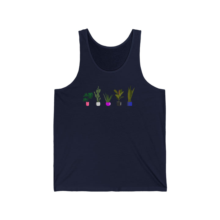 Genderfluid Tank Top - Plants