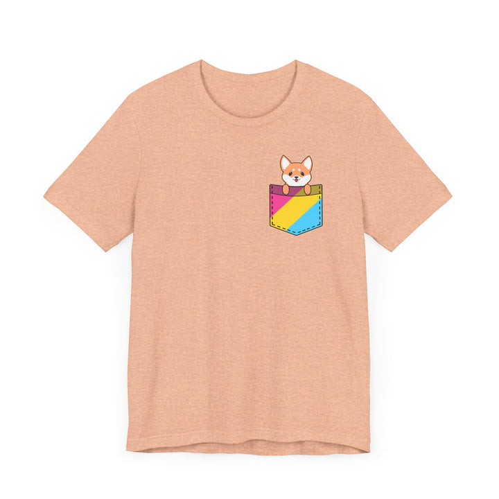 Pansexual Shirt - Dog In Fake Pocket