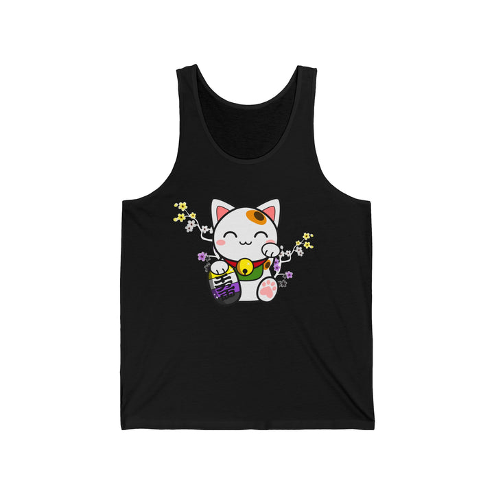 Nonbinary Tank Top - Lucky Cat