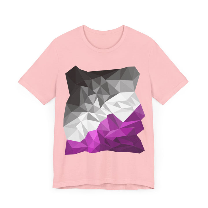 Asexual Shirt - Abstract Asexual Flag