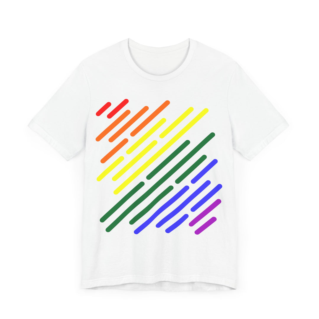 LGBTQ Pride Shirt - Pride Flag Stripes