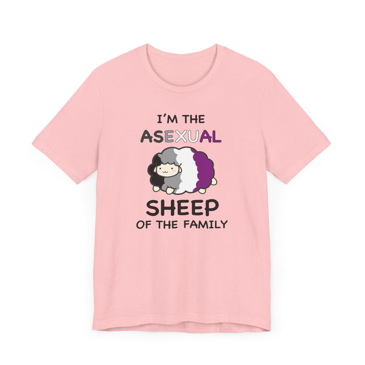 Asexual Shirt - I'm The Asexual Sheep Of The Family