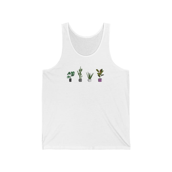 Asexual Tank Top - Plants