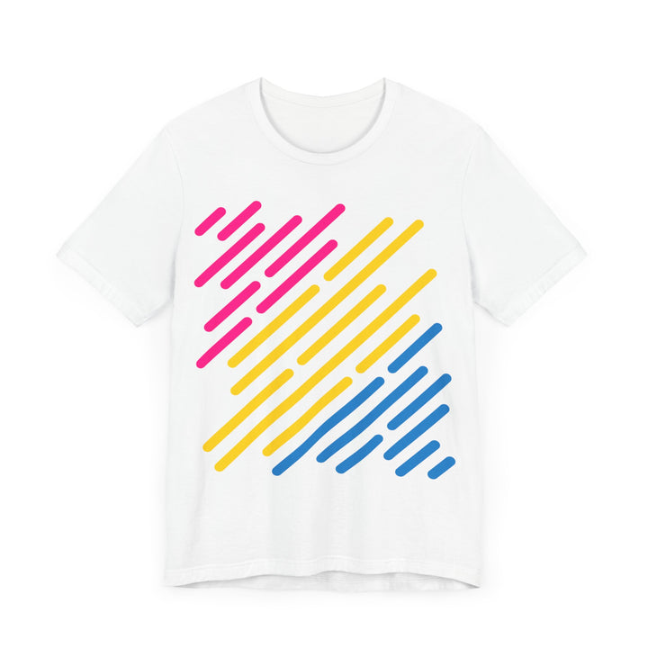 Pansexual Shirt - Pansexual Pride Flag Stripes