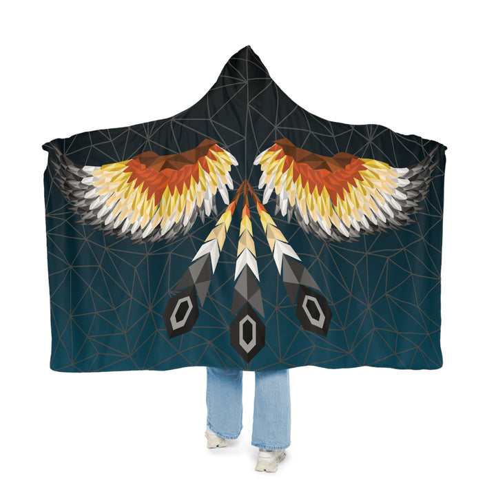 Bear Pride Blanket Hooded - Wings