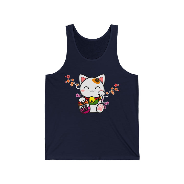 Lesbian Tank Top - Lucky Cat