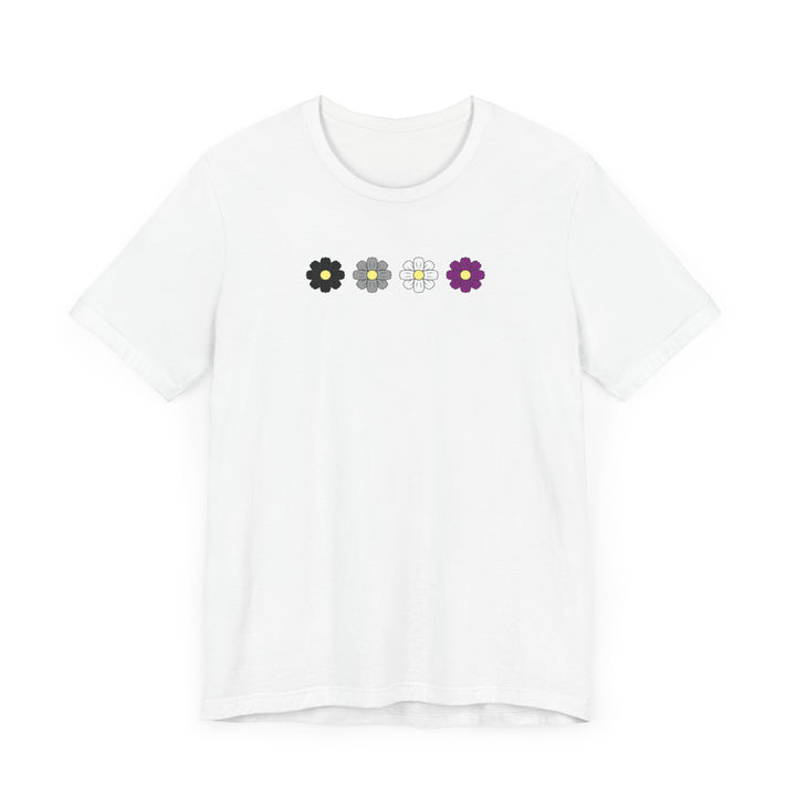 Asexual Shirt - Cosmos Flowers