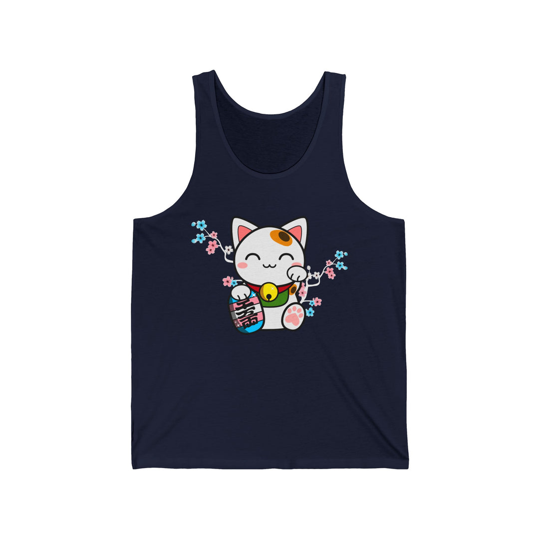 Trans Tank Top - Lucky Cat