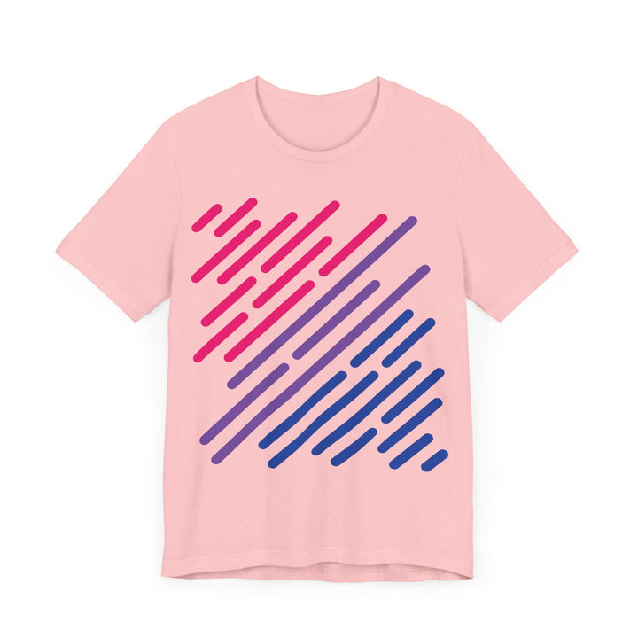 Bisexual Shirt - Bisexual Pride Flag Stripes