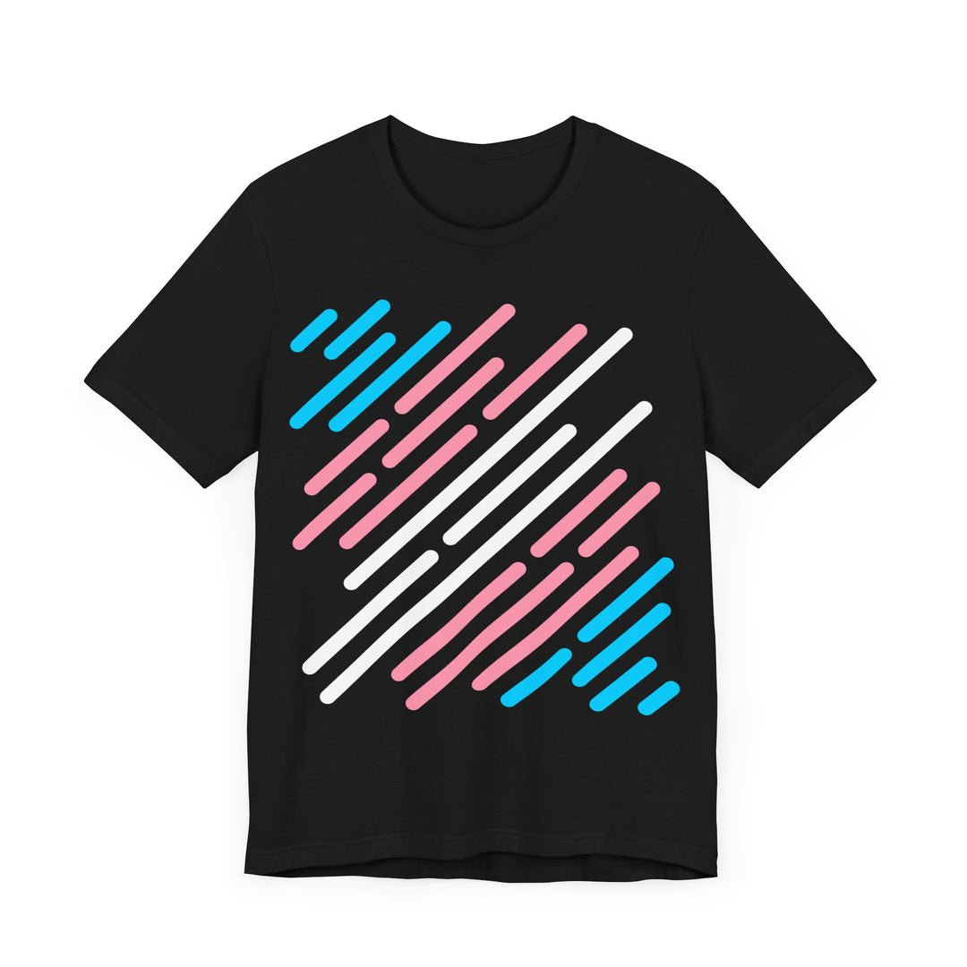 Trans Shirt - Trans Pride Flag Stripes