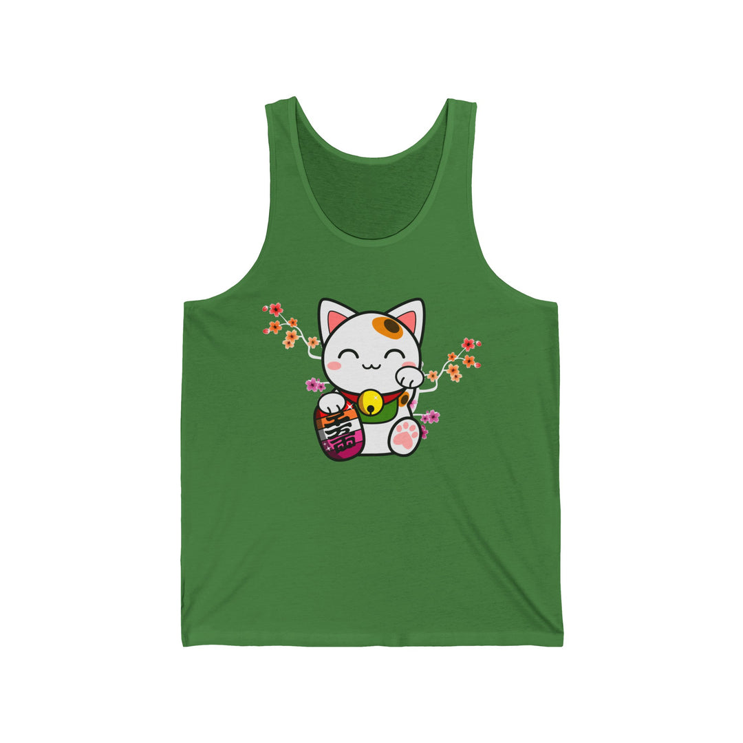 Lesbian Tank Top - Lucky Cat