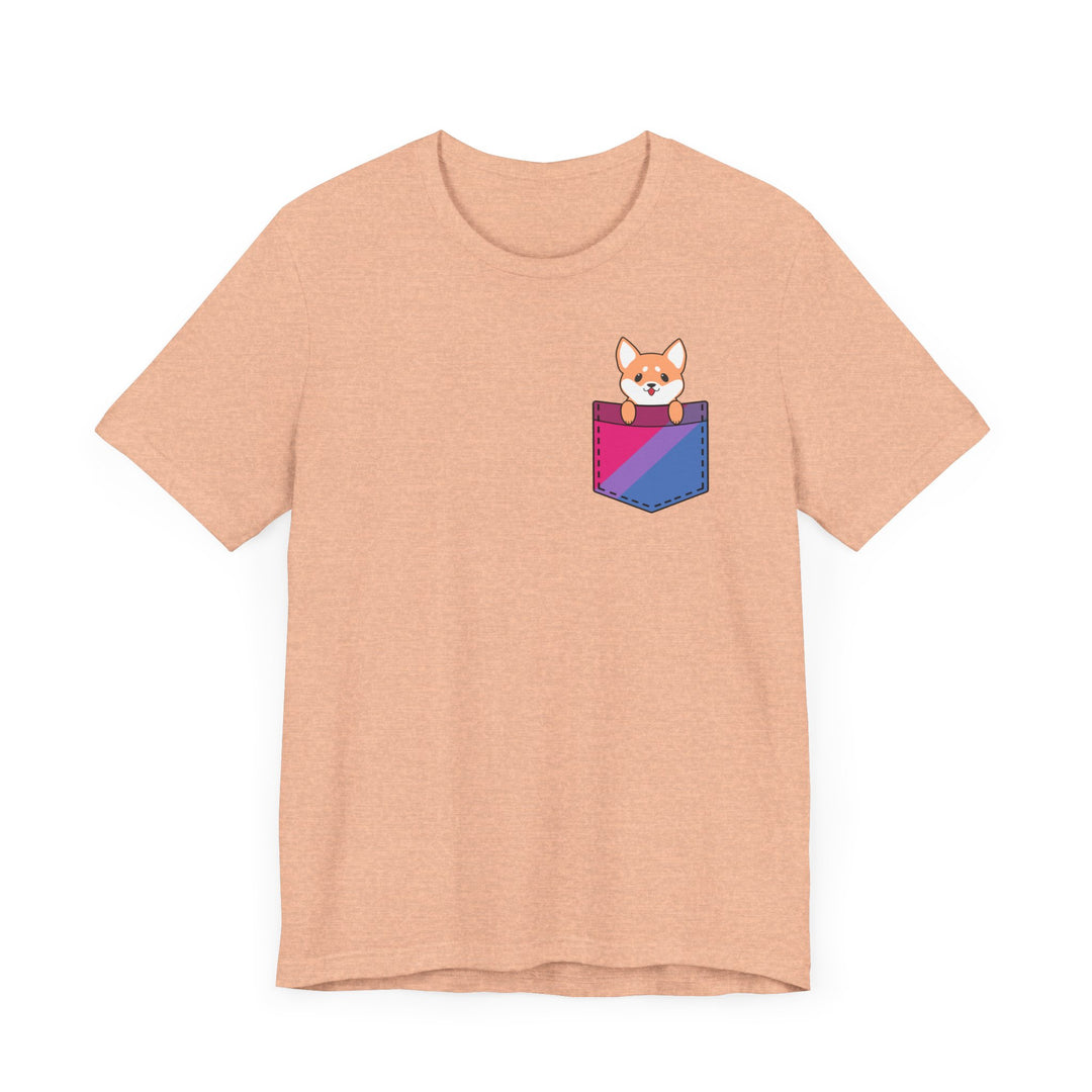 Bisexual Shirt - Dog In Fake Pocket