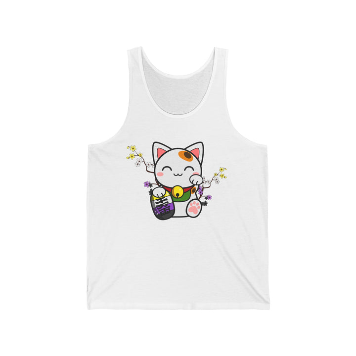 Nonbinary Tank Top - Lucky Cat