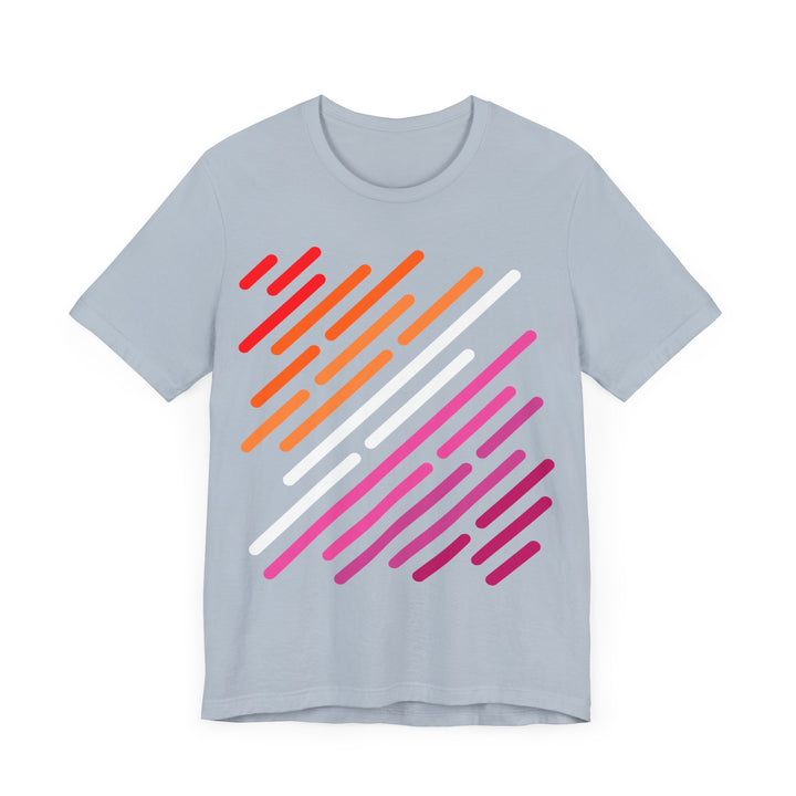 Lesbian Shirt - Lesbian Pride Flag Stripes