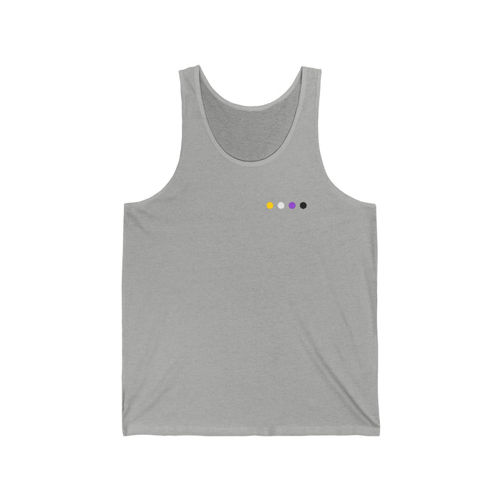 Nonbinary Tank Top - Subtle Dot