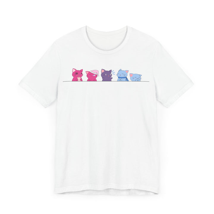 Bisexual Shirt - Kawaii Cats