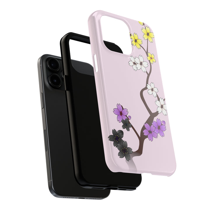 Nonbinary iPhone Case - Pink Sakura