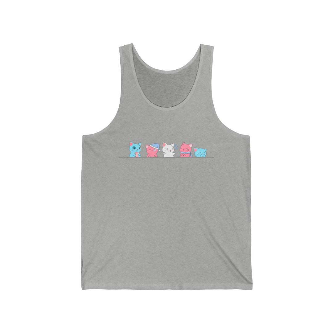 Trans Tank Top - Kawaii Cats