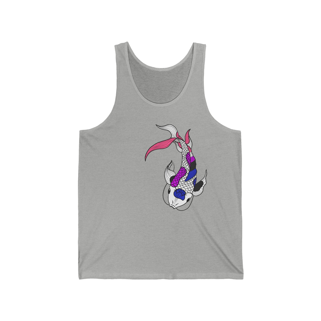 Genderfluid Tank Top - Koi Fish