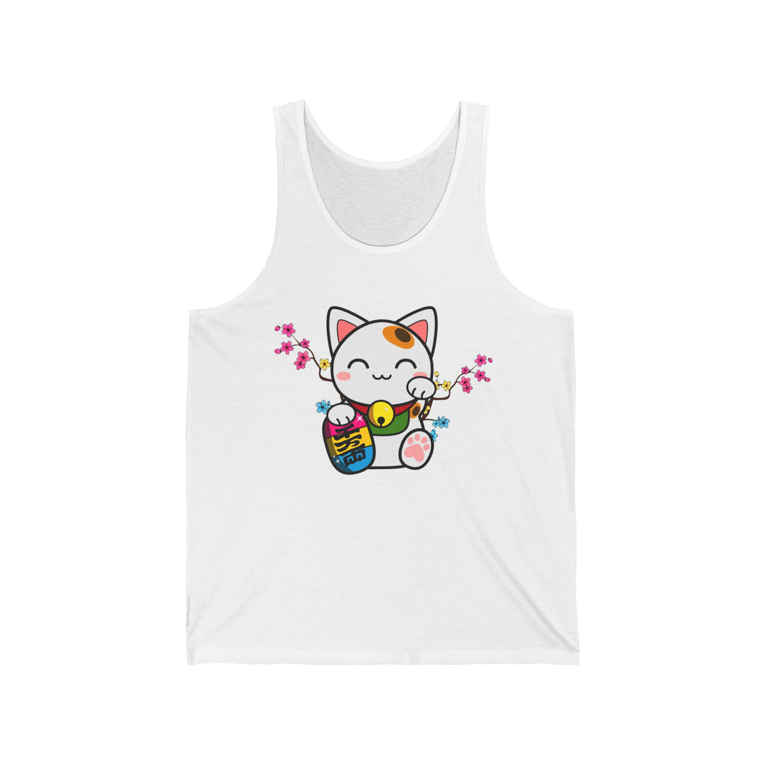 Pansexual Tank Top - Lucky Cat