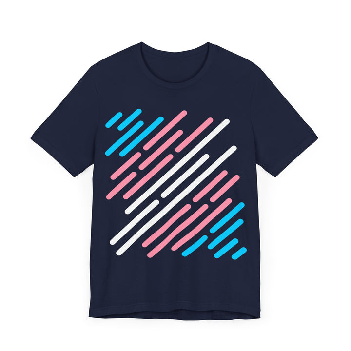 Trans Shirt - Trans Pride Flag Stripes