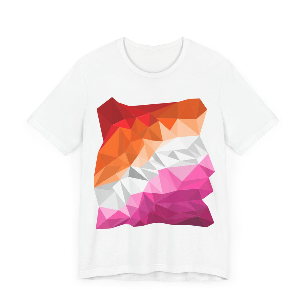 Lesbian Shirt - Abstract Lesbian Flag