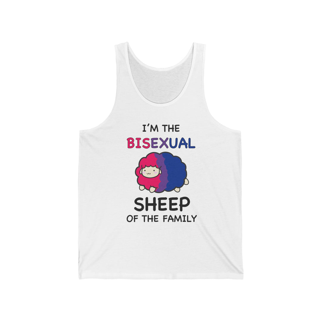 Bisexual Tank Top - I'm The Bisexual Sheep Of The Family