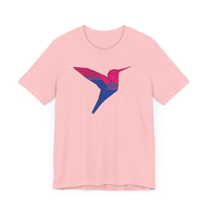 Bisexual Shirt - Polygon Hummingbird