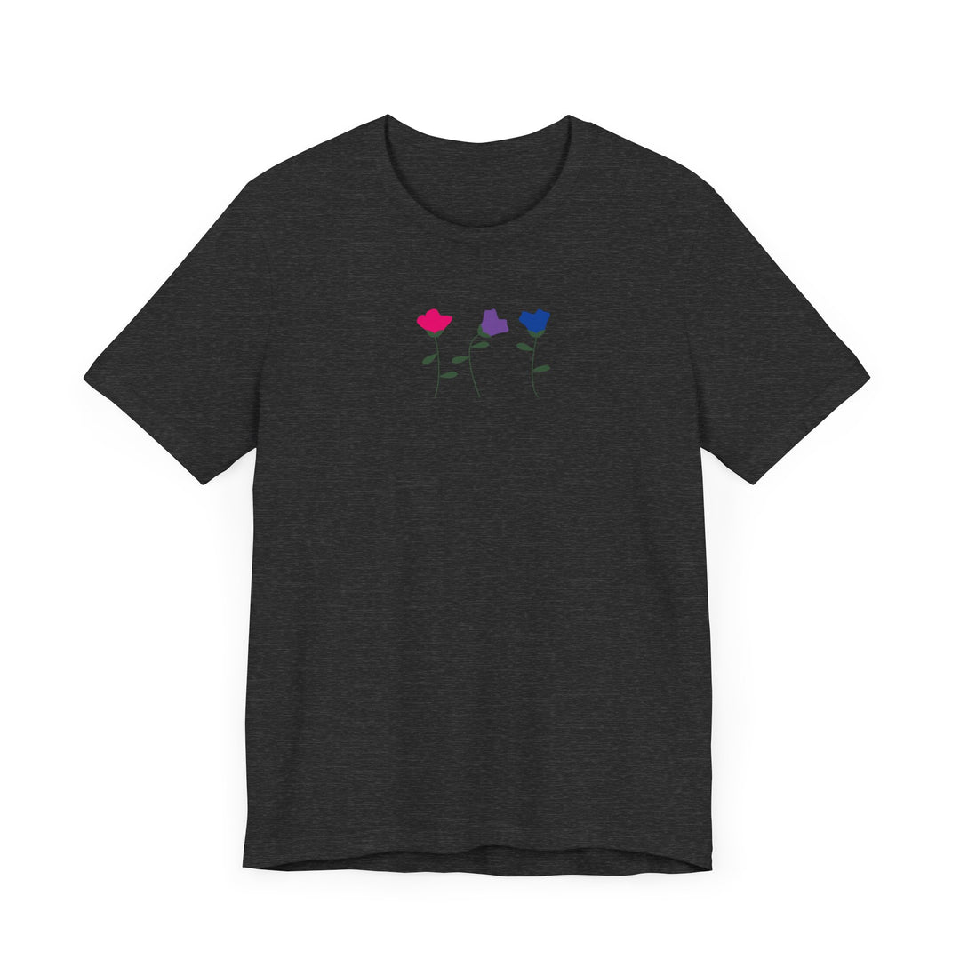 Bisexual Shirt - Simple Flowers
