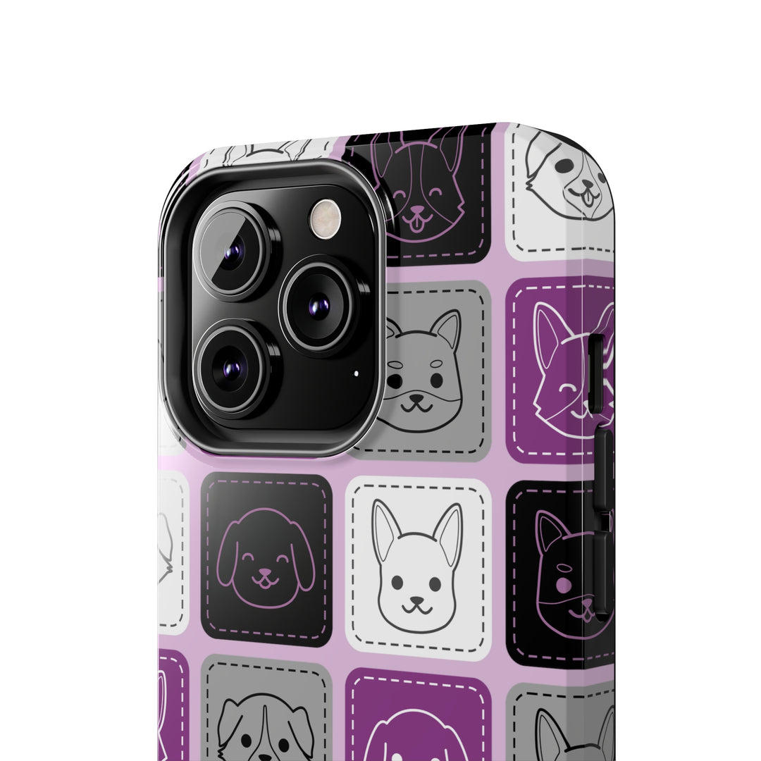Asexual iPhone Case - Kawaii Dogs