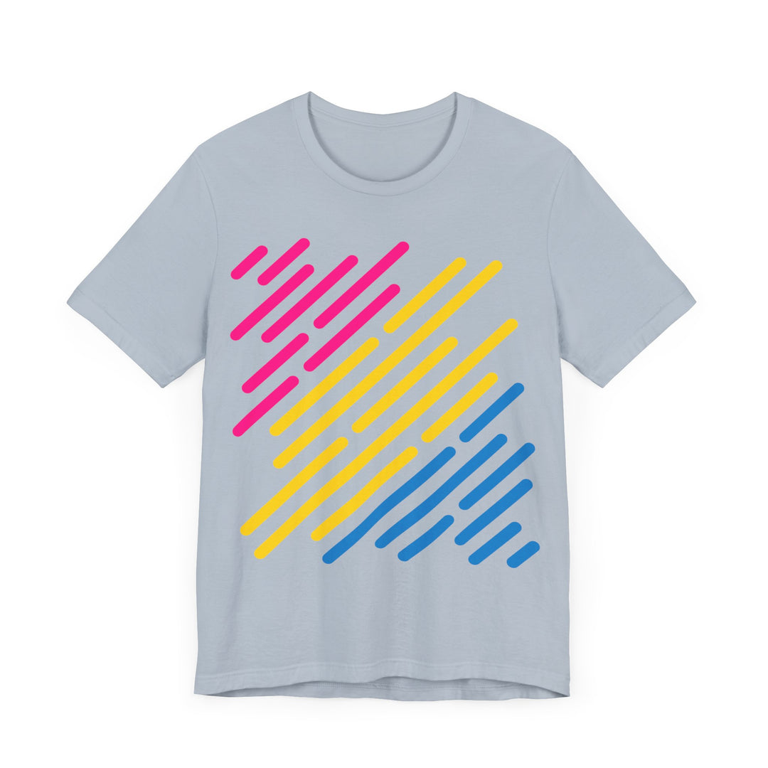 Pansexual Shirt - Pansexual Pride Flag Stripes