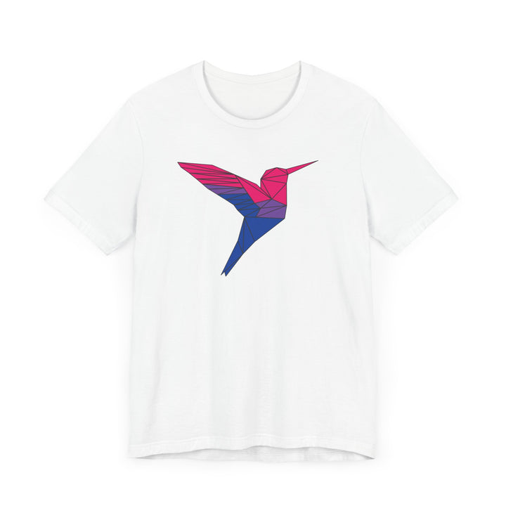 Bisexual Shirt - Polygon Hummingbird