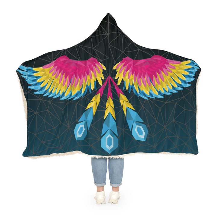 Pansexual Blanket Hooded - Wings