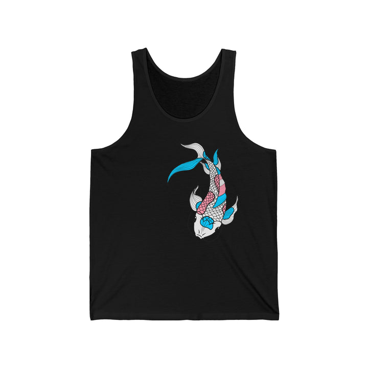 Trans Tank Top - Koi Fish