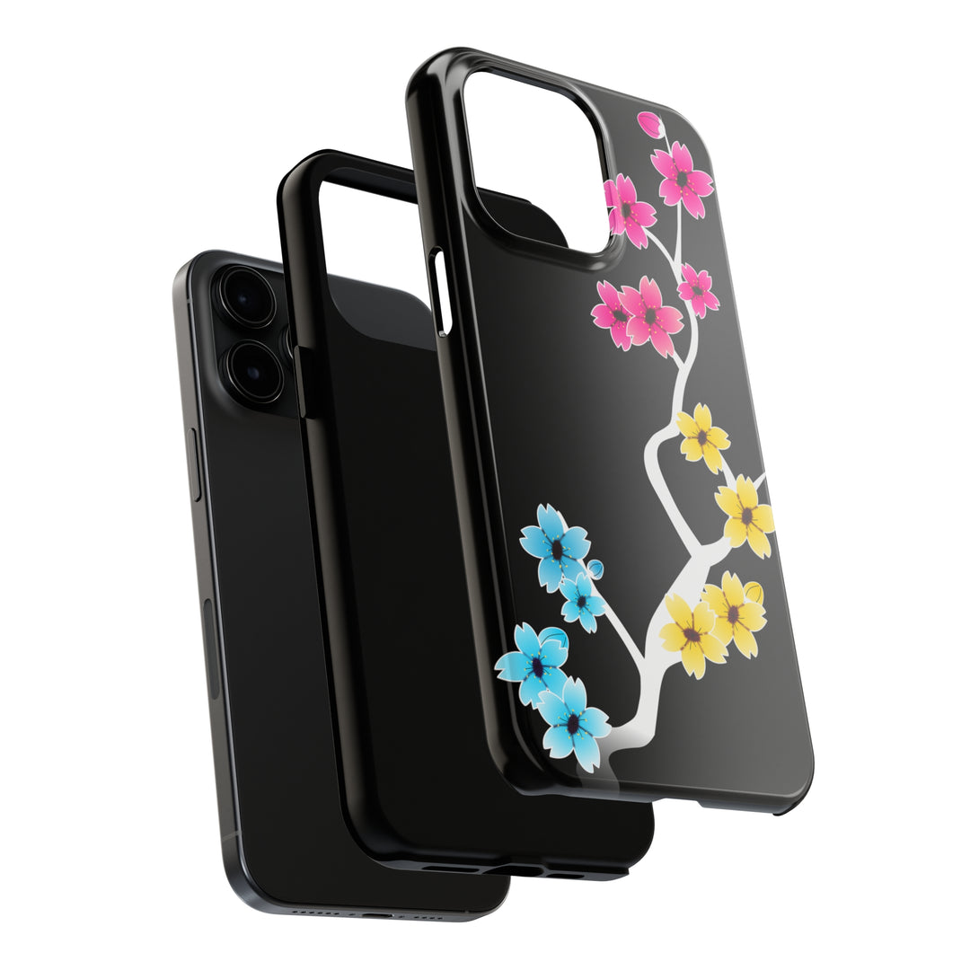 Pansexual iPhone Case - Dark Sakura