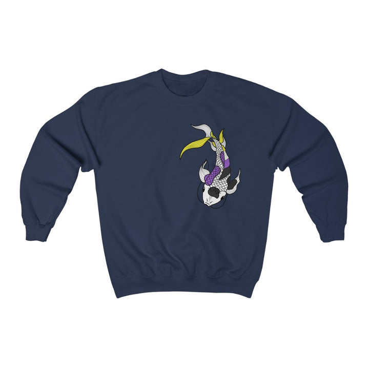 Nonbinary Koi Gender Neutral Sweatshirt