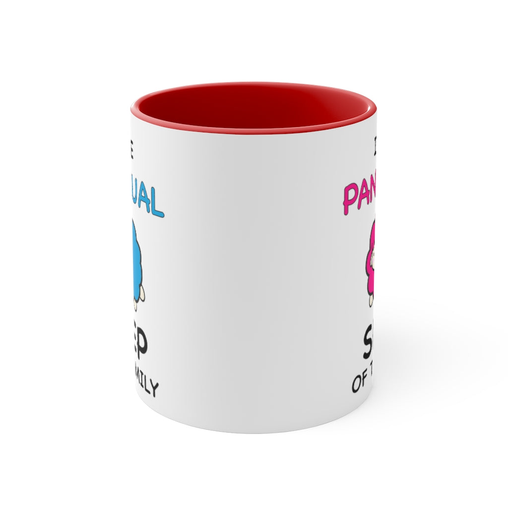 I'm The Pansexual Sheep Of The Family Accent Mug