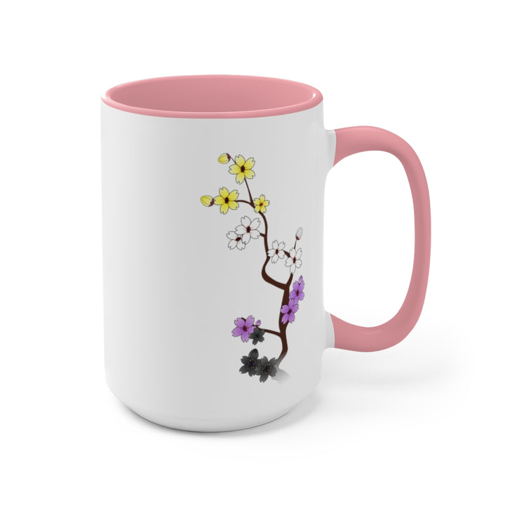 Sakura Nonbinary Accent Mug