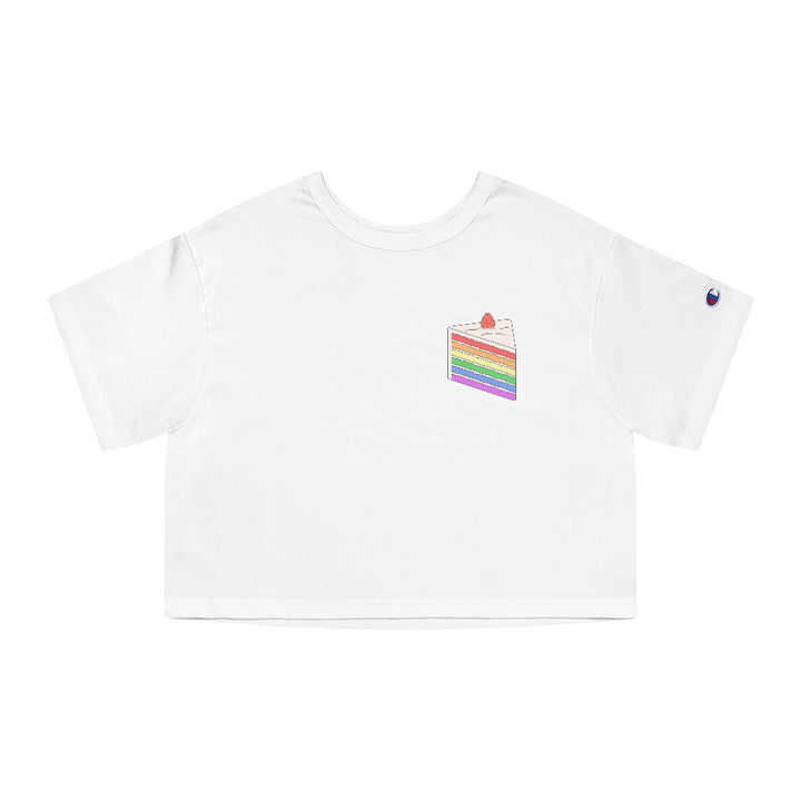 Champion - Cake LGBTQ+ Cropped T-Shirt