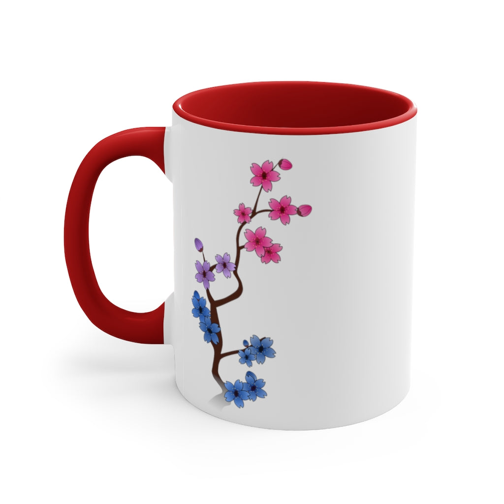 Sakura Bisexual Accent Mug