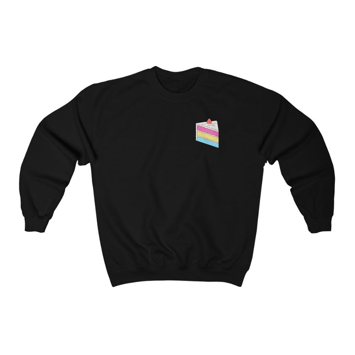 Cake Pansexual Gender Neutral Sweatshirt