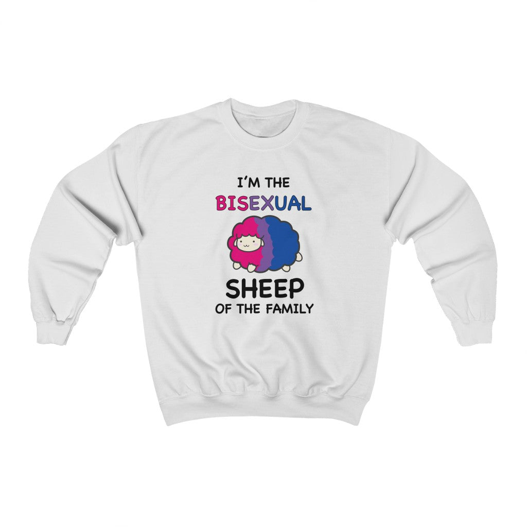 I'm The Bisexual Sheep Of The Family Gender Neutral Sweatshirt